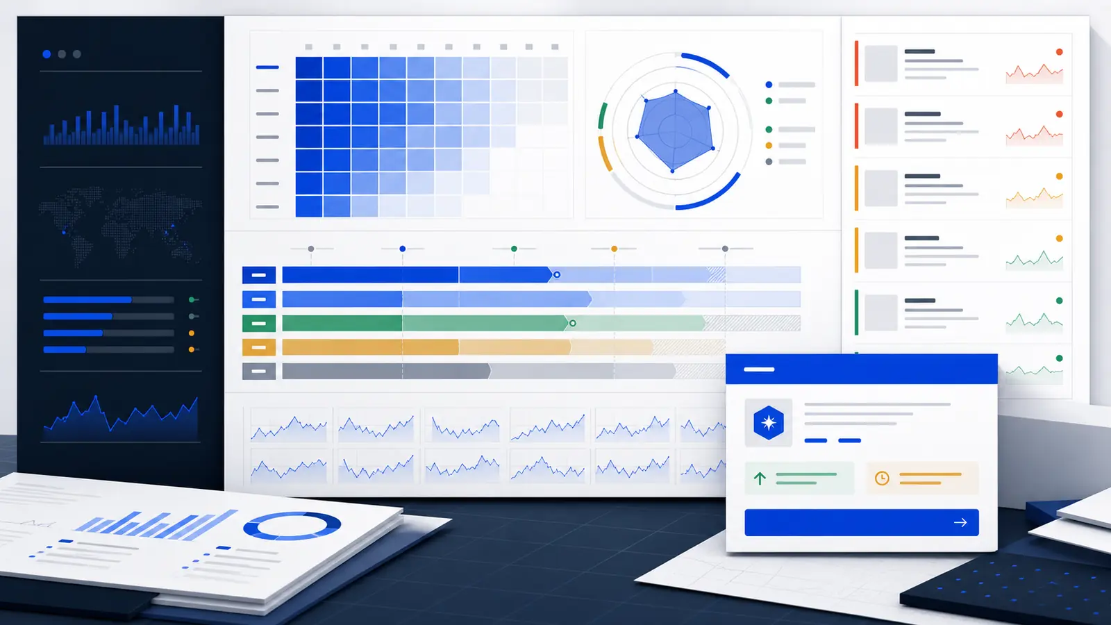 Customer health and churn intelligence dashboard for accounting SaaS retention teams